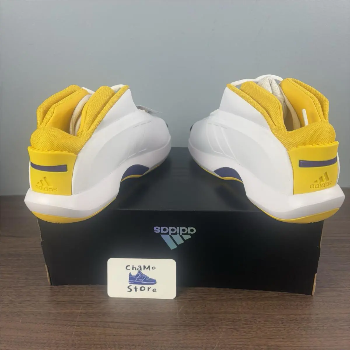 Adidas shoes - adidas Crazy 1 - Crazy - GY8947 - White Purple Yellow 3