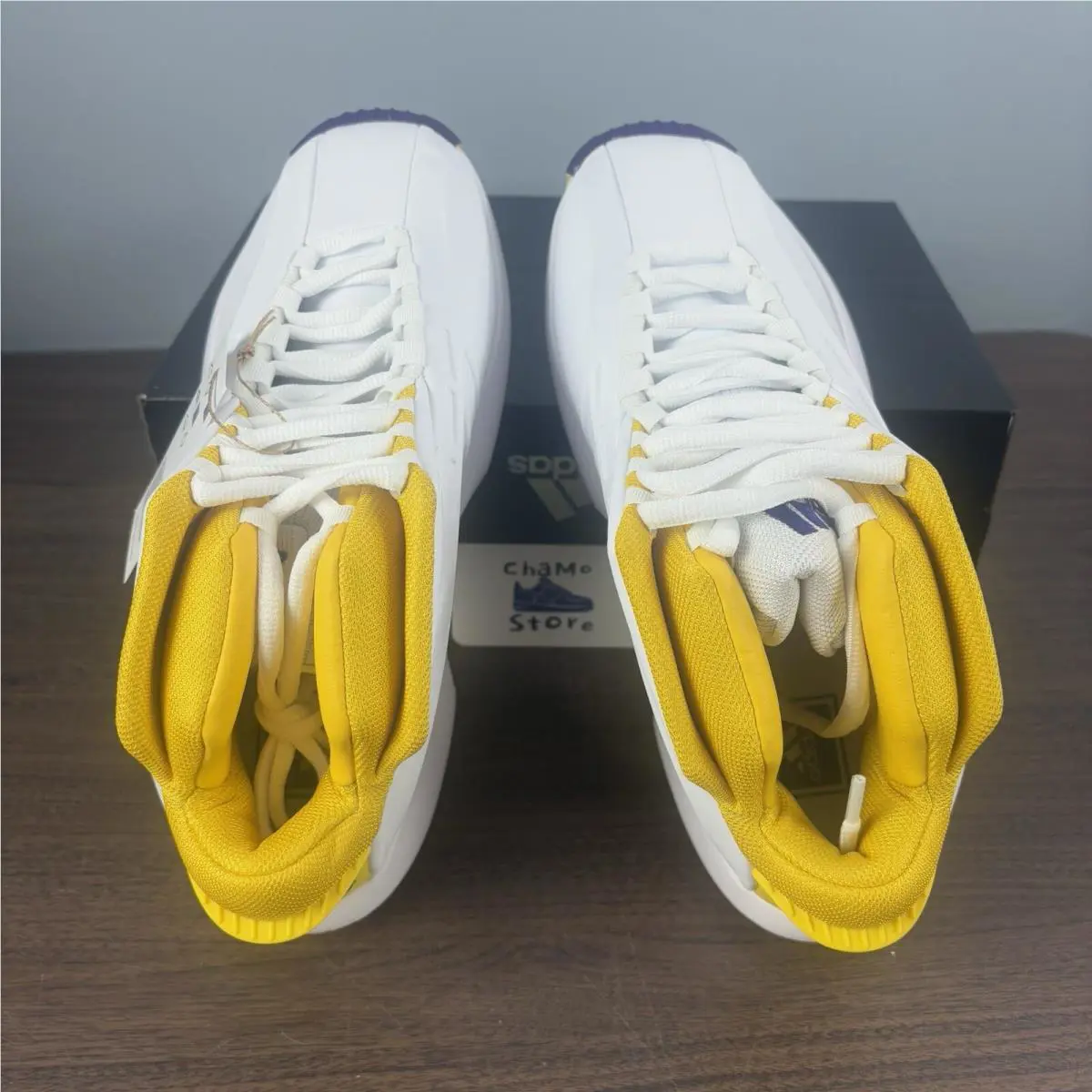 Adidas shoes - adidas Crazy 1 - Crazy - GY8947 - White Purple Yellow 4