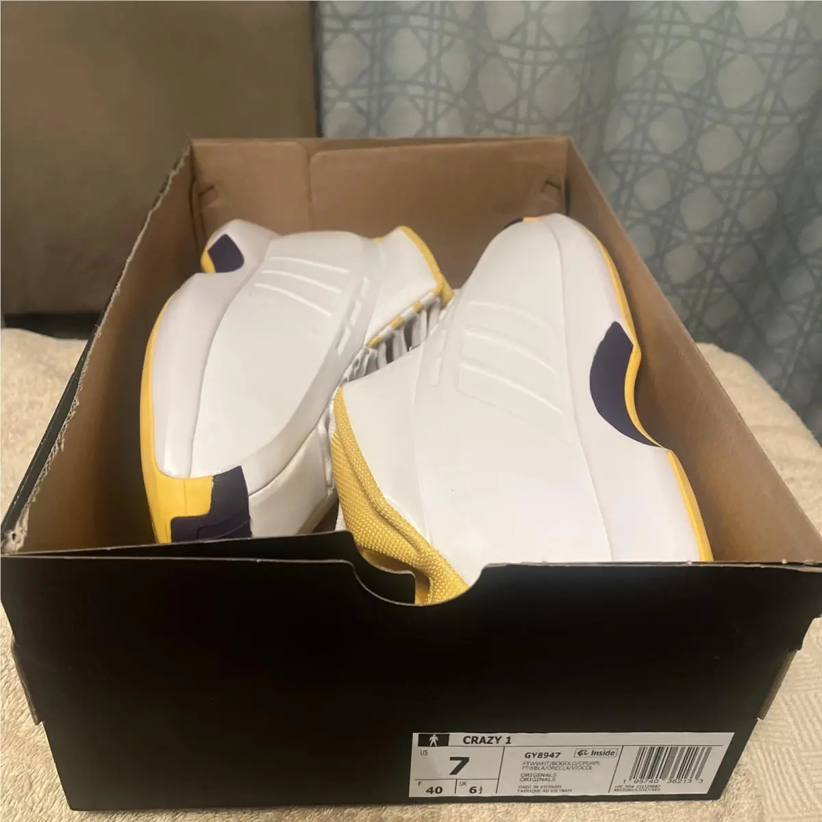 Adidas shoes - adidas Crazy 1 - Crazy - GY8947 - Multicolor (UPC: 195740362119) 3