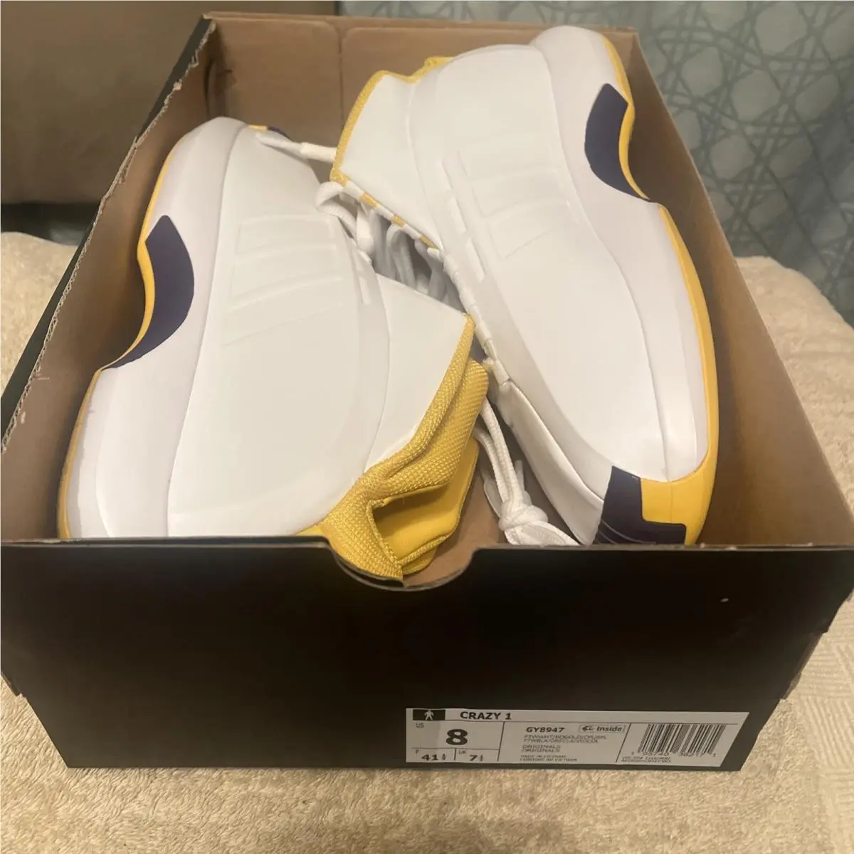 Adidas shoes - adidas Crazy 1 - Crazy - GY8947 - Multicolor (UPC: 195740362119) 4