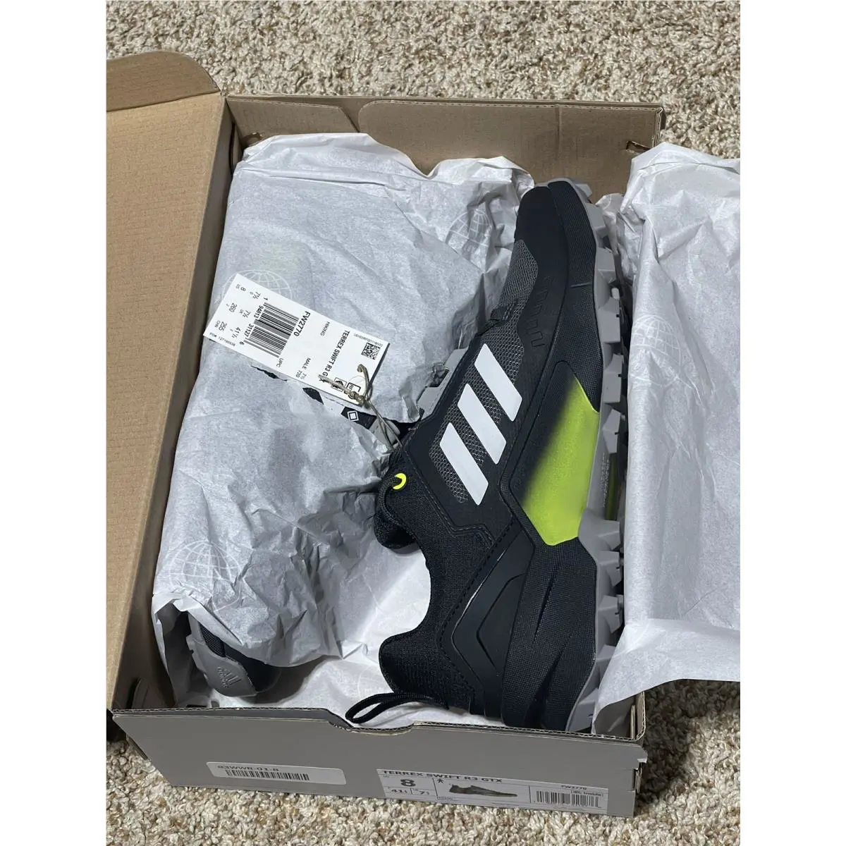 Adidas shoes - adidas TERREX Swift - TERREX Swift - FW2770 - Black (UPC: 194813326997) 8
