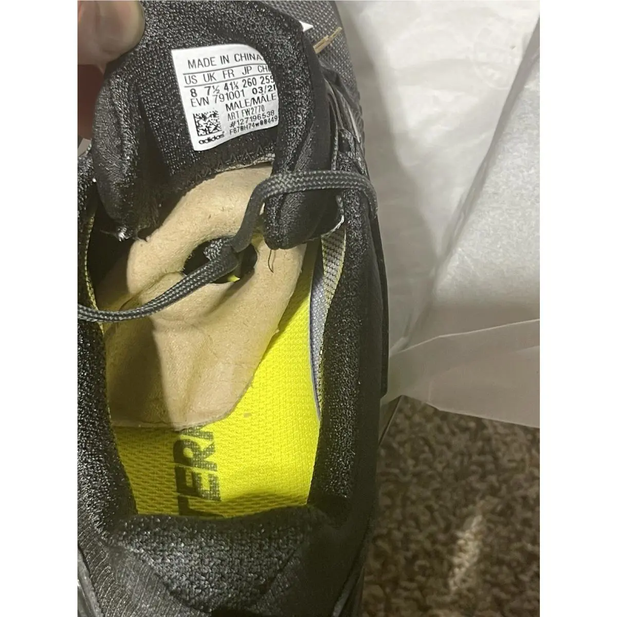 Adidas shoes - adidas TERREX Swift - TERREX Swift - FW2770 - Black (UPC: 194813326997) 9