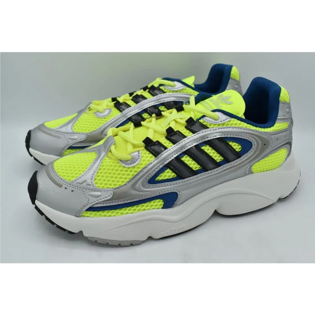 Adidas Originals Mens Size 12 Ozmillen Yellow Silver Black Sneakers Shoes