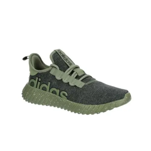 Adidas Kaptir 3.0 Army Green Mens 10 Cloudfoam Midsole Running Sneakers IE73796