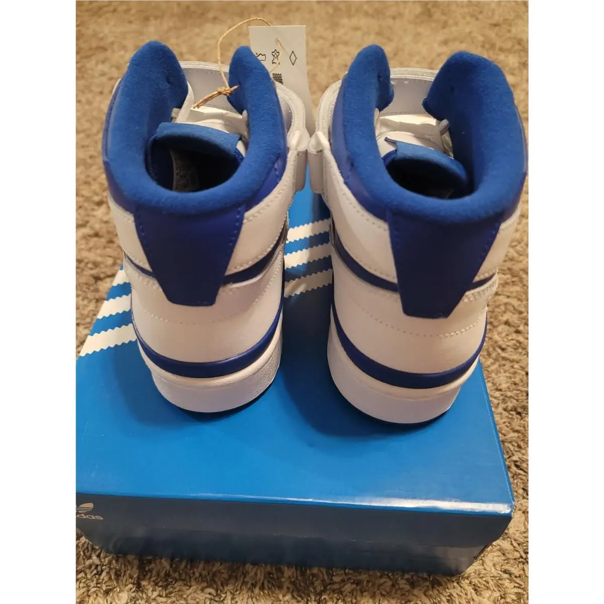 Adidas shoes - Forum Mid - Forum Mid - FY4976 - White/Blue 5