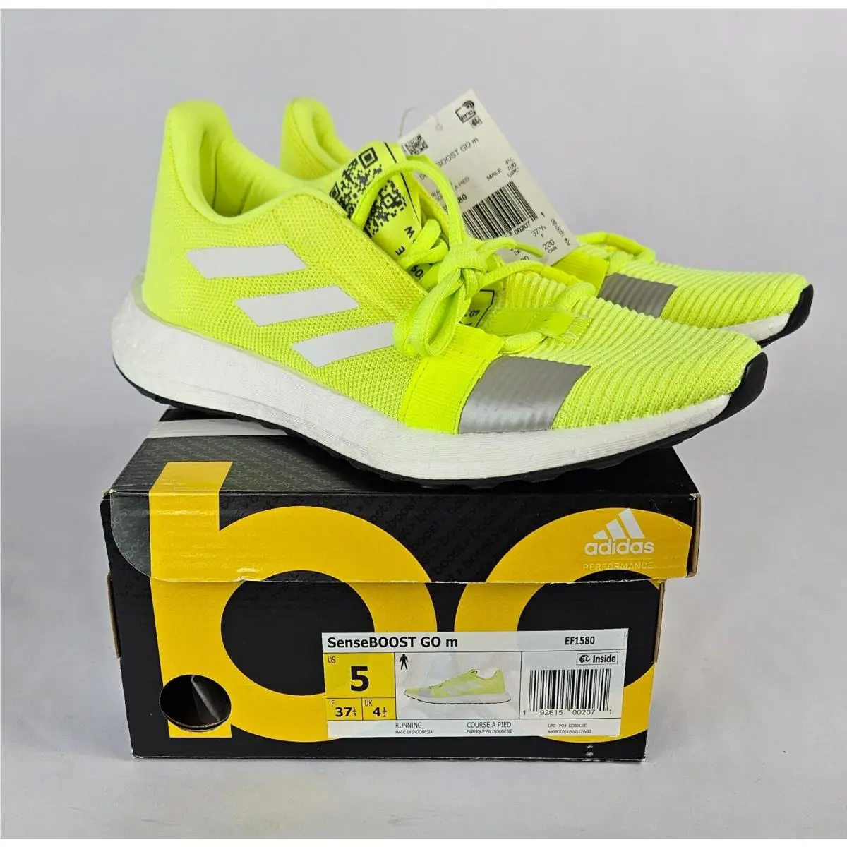Adidas shoes - adidas SenseBoost Go - SenseBoost - EF1580 - Yellow 6