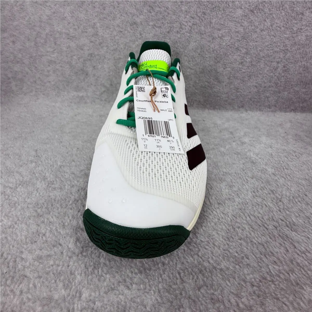 Adidas shoes - Courtflash Pickleball JQ0695 - Courtflash Pickleball - JQ0695 - White (UPC: 197621766351) 3
