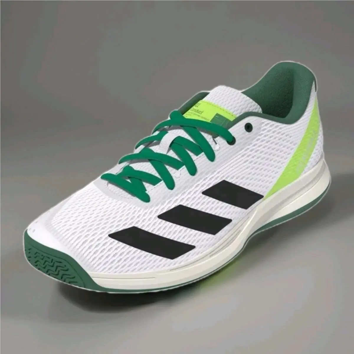 Adidas shoes - Courtflash Pickleball JQ0695 - Courtflash Pickleball - JQ0695 - White (UPC: 197621766351) 2