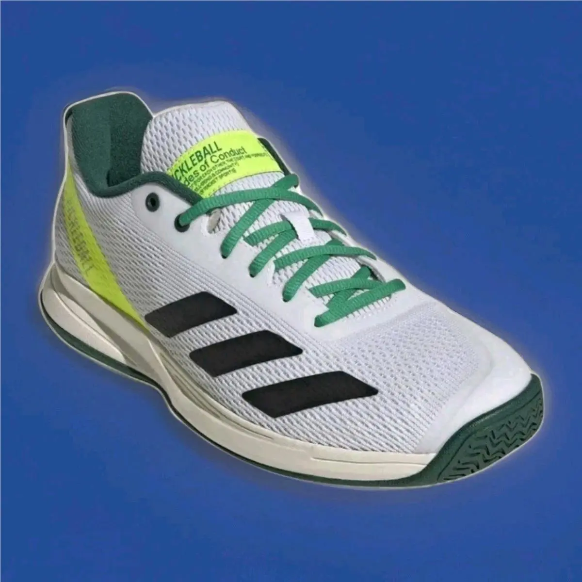 Adidas shoes - Courtflash Pickleball JQ0695 - Courtflash Pickleball - JQ0695 - White (UPC: 197621766351) 4