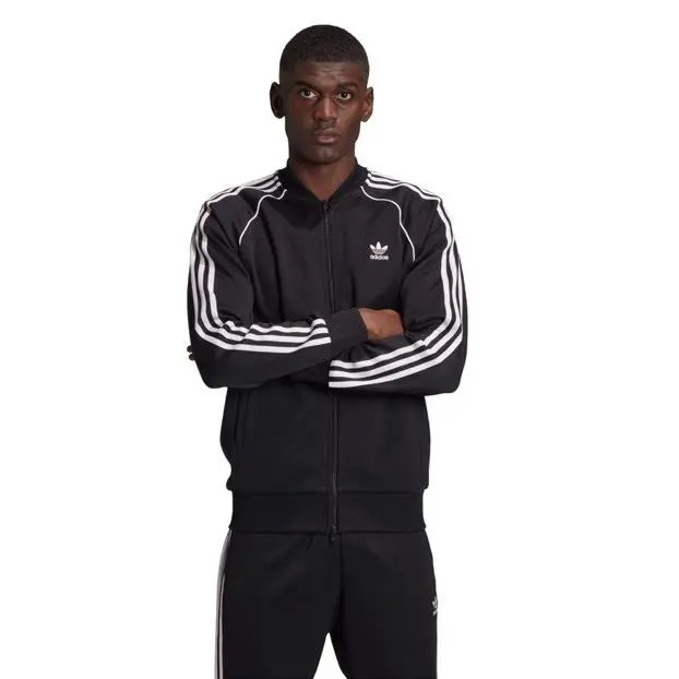 Adidas clothing - adidas Originals Adicolor Classics Primeblue SST - GF0198 - Black 1