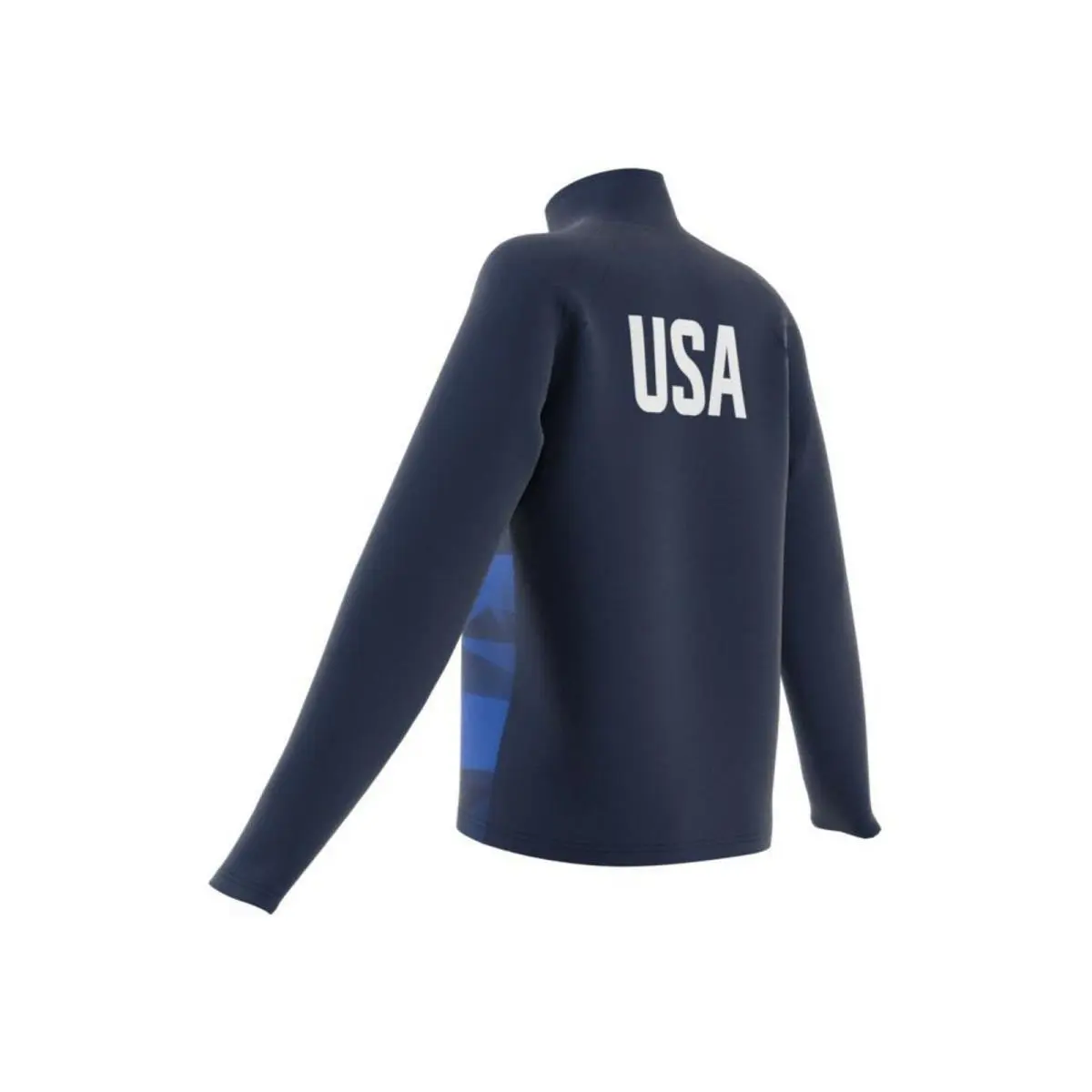 Adidas clothing - Adidas USA Volleyball Warm Up Jacket - FK1034 - Blue & Red & White 6