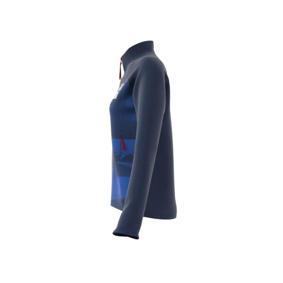 Adidas clothing - Adidas USA Volleyball Warm Up Jacket - FK1034 - Blue & Red & White 7