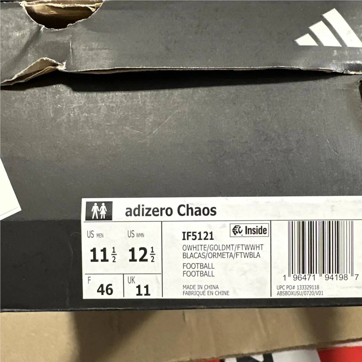 Adidas shoes - adidas Adizero Chaos - Adizero Chaos - IF5121 - Multicolor (UPC: 0196471941987) 4