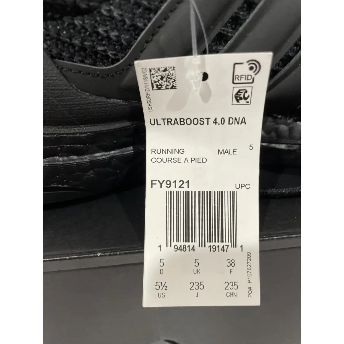Adidas shoes - adidas Ultraboost - Ultraboost - FY9121 - Black (UPC: 0194814191471) 4