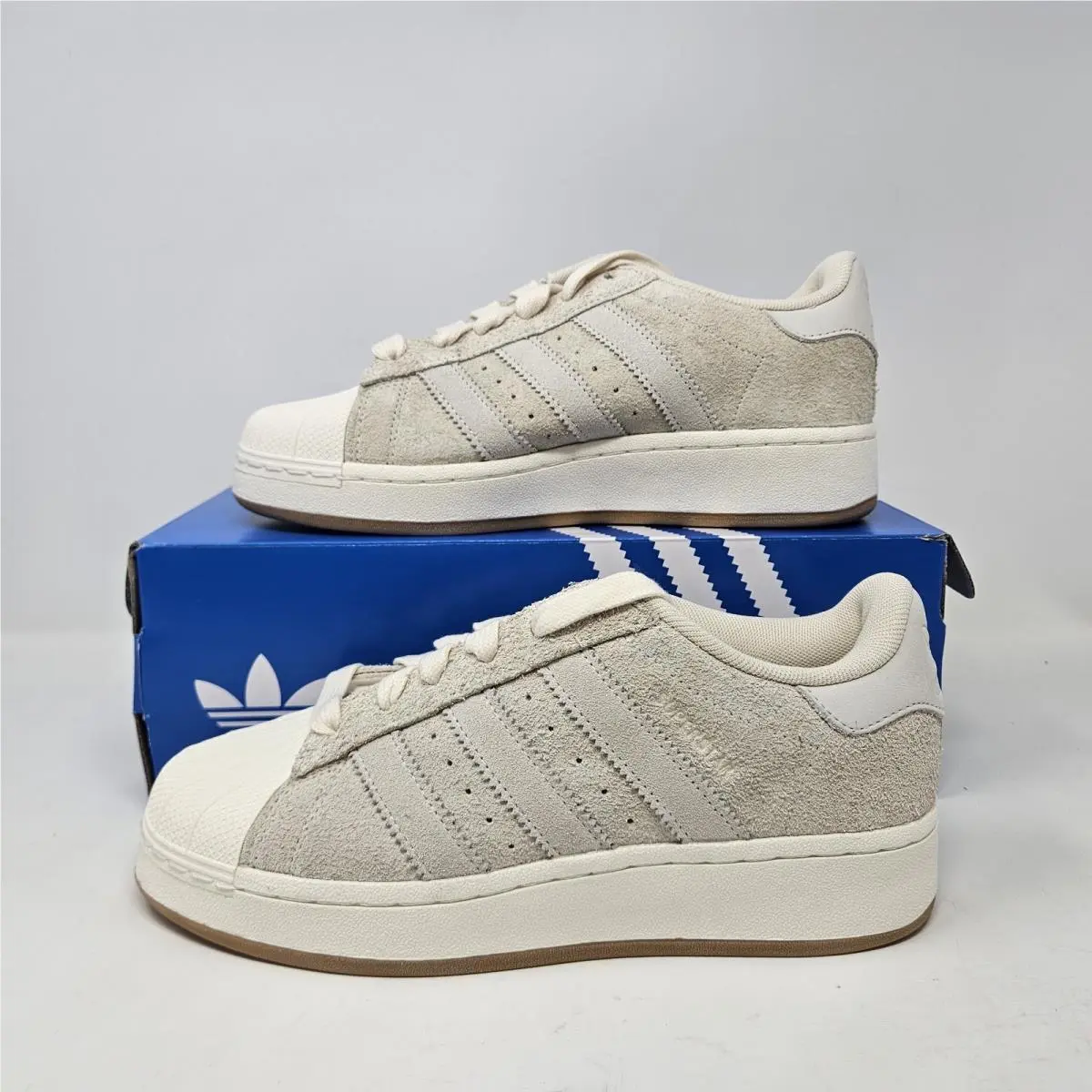 Adidas Superstar Xlg `wonder White` Sneakers / IG2124 / Women’s Size 9.5