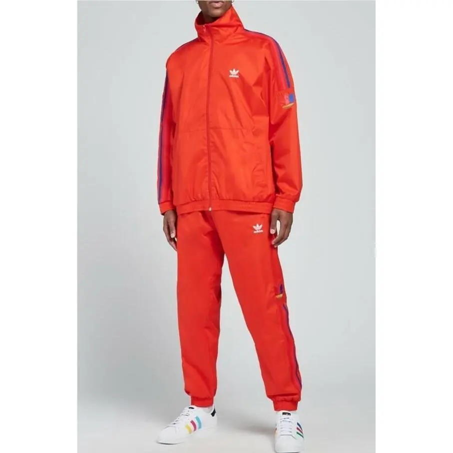 Adidas clothing - Adidas Originals 3D Trefoil 3-Stripes Track Jacket - GE6248 - Red, Manufacturer: Active Red 2