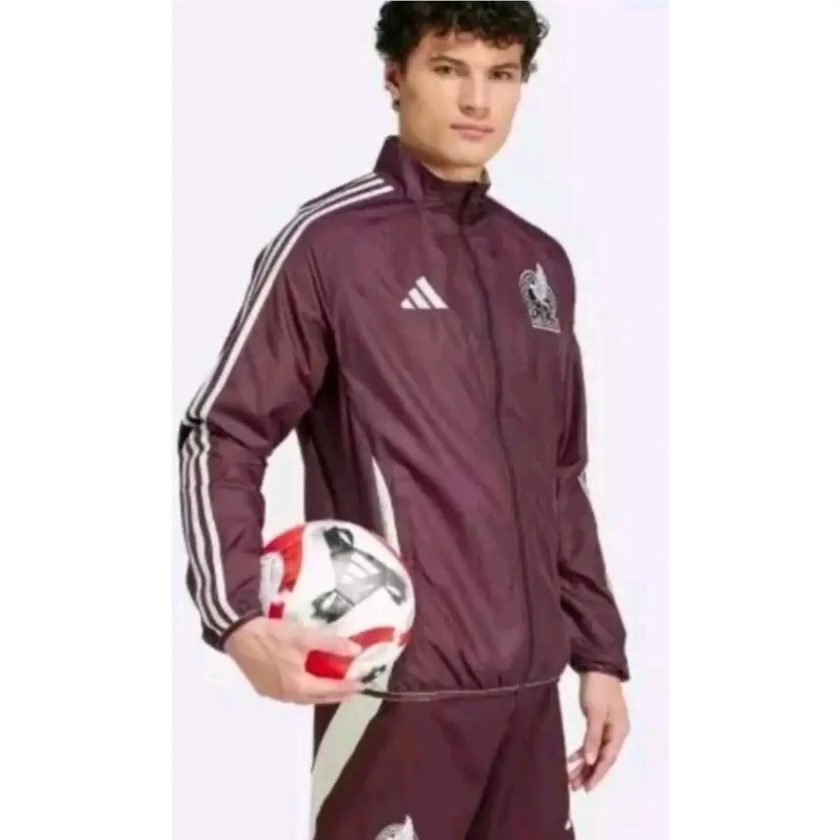 Adidas clothing - IW2922 - IW2922 - Dark Burgundy / Linen Green 8