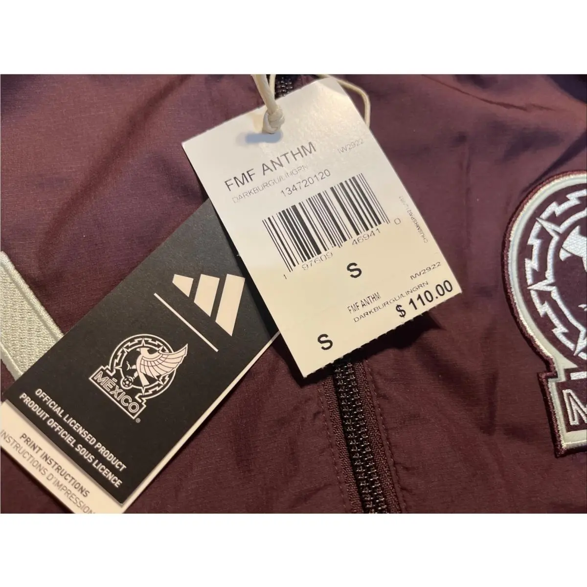 Adidas clothing - IW2922 - IW2922 - Dark Burgundy / Linen Green 5