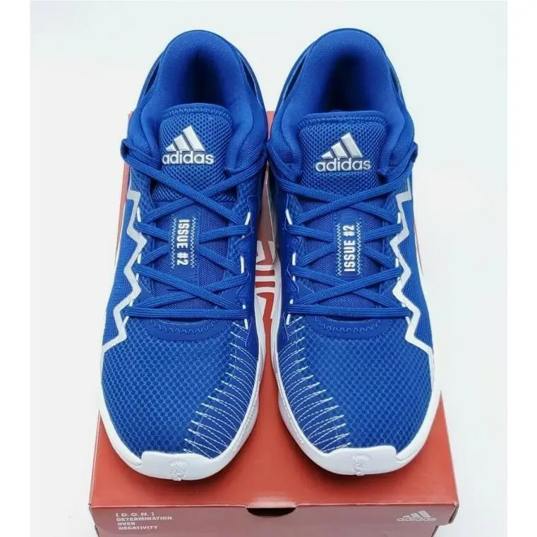 Adidas shoes - adidas D.O.N. Issue 2 - Issue - FW8514 - Blue, Manufacturer: Royal Blue And White (UPC: 191532638929) 7