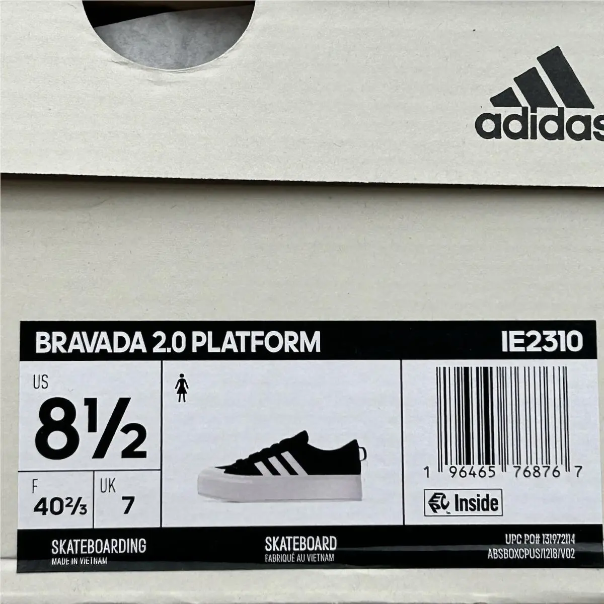 Adidas shoes - adidas Bravada - Bravada - Ie2310 - Black (UPC: 196465768767) 8
