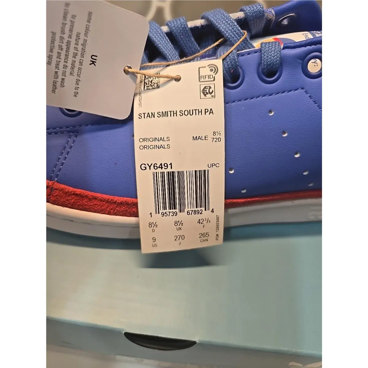 Adidas shoes - adidas Stan Smith - Stan Smith - GY6491 - Blue 7