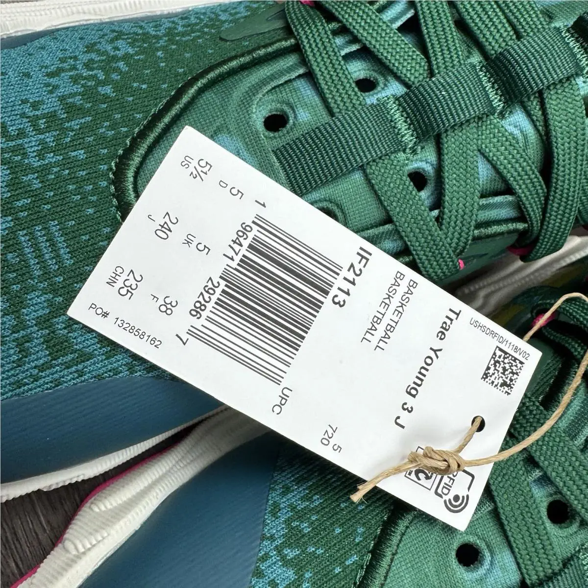 Adidas shoes - adidas Trae Young 3 - Trae Young - IF2115 - Green 5