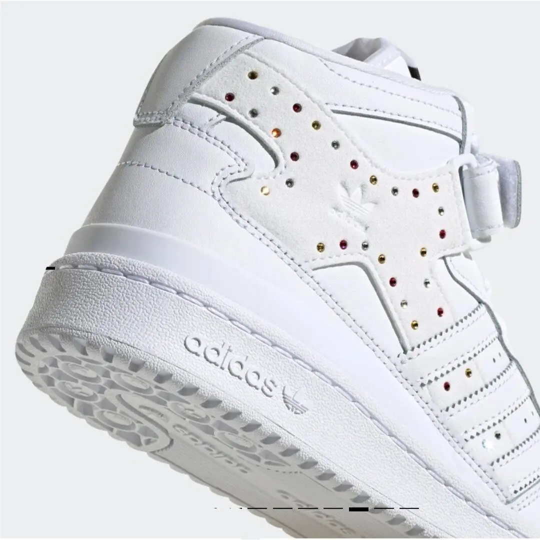 Adidas shoes - adidas Forum Mid - Forum Mid - GY0819 - White, Manufacturer: Cloud White/Core Black (UPC: 195733877699) 8