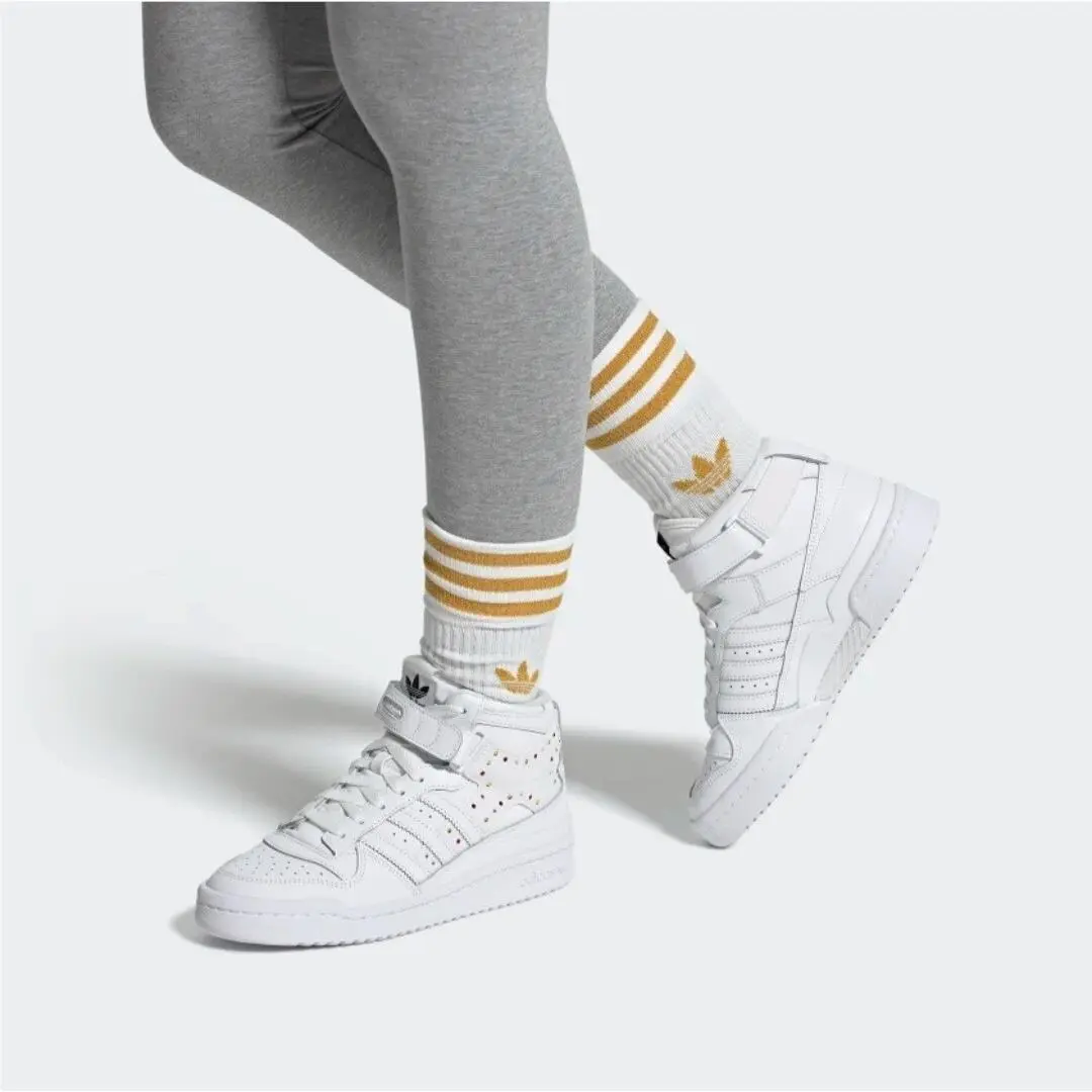 Adidas shoes - adidas Forum Mid - Forum Mid - GY0819 - White, Manufacturer: Cloud White/Core Black (UPC: 195733877699) 3