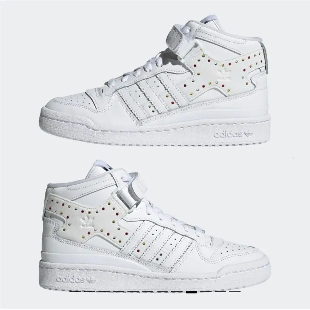 Adidas shoes - adidas Forum Mid - Forum Mid - GY0819 - White, Manufacturer: Cloud White/Core Black (UPC: 195733877699) 6