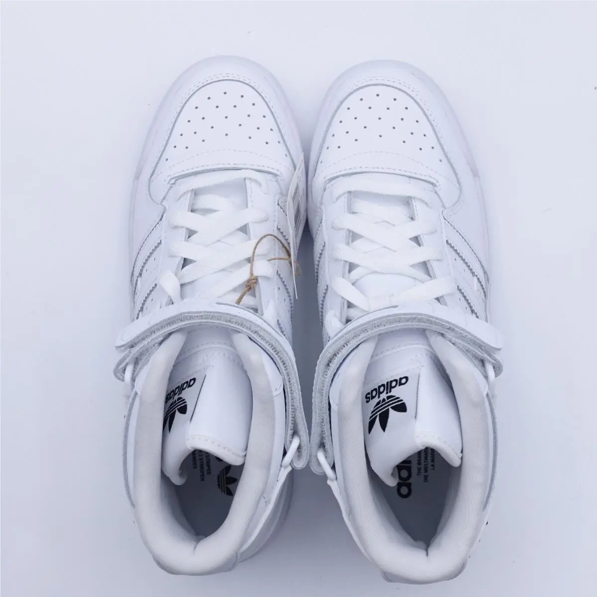 Adidas shoes - adidas Forum Mid - Forum Mid - GY0819 - White, Manufacturer: Cloud White/Core Black (UPC: 195733877699) 4