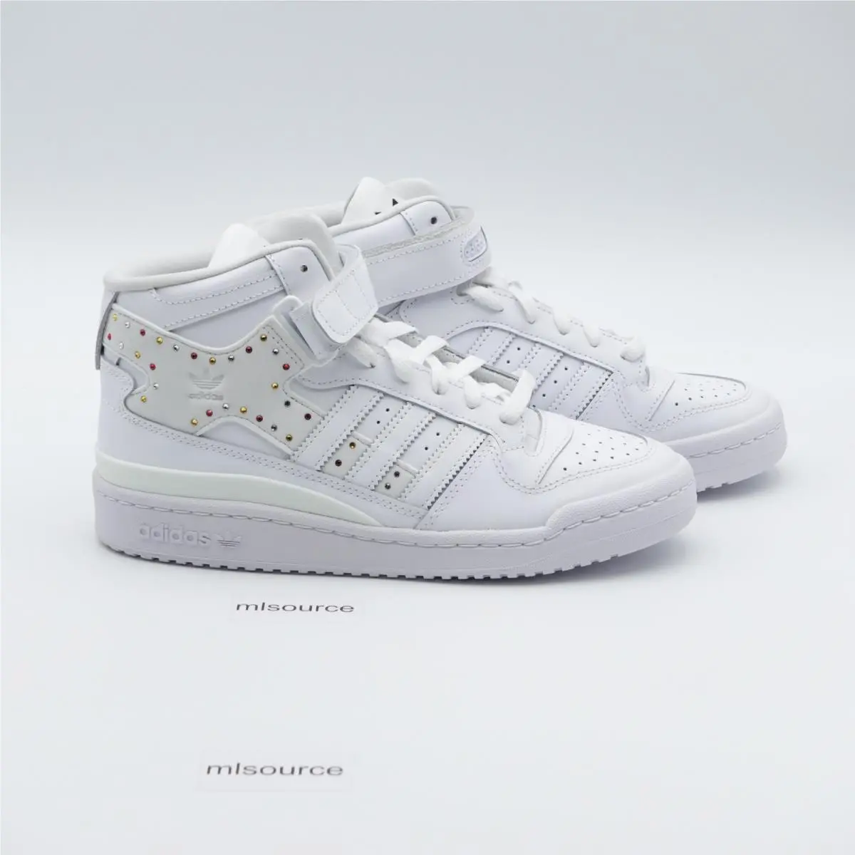 Adidas shoes - adidas Forum Mid - Forum Mid - GY0819 - White, Manufacturer: Cloud White/Core Black (UPC: 195733877699) 1