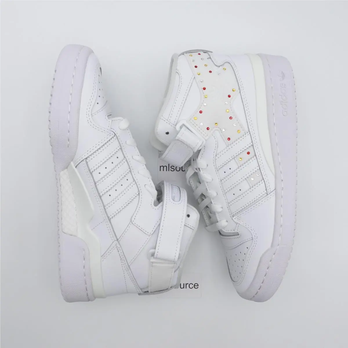 Adidas shoes - adidas Forum Mid - Forum Mid - GY0819 - White, Manufacturer: Cloud White/Core Black (UPC: 195733877699) 5
