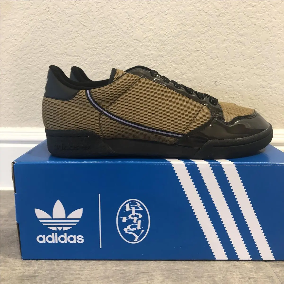 Continental 80 Low x Blondey Brown Magic Sneakers Men Shoes Size 10.5 by Adidas