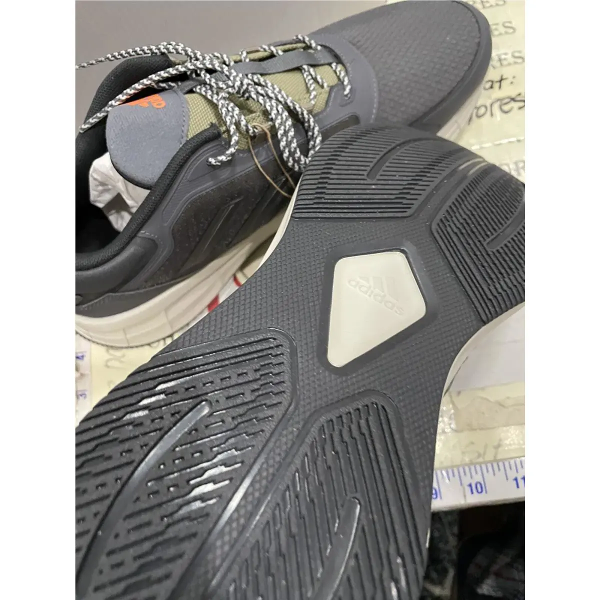 Adidas shoes - adidas Duramo Protect - Duramo Protect - GW4155 - Grey/Iron Metallic/Beam Orange (UPC: 195739803982) 2