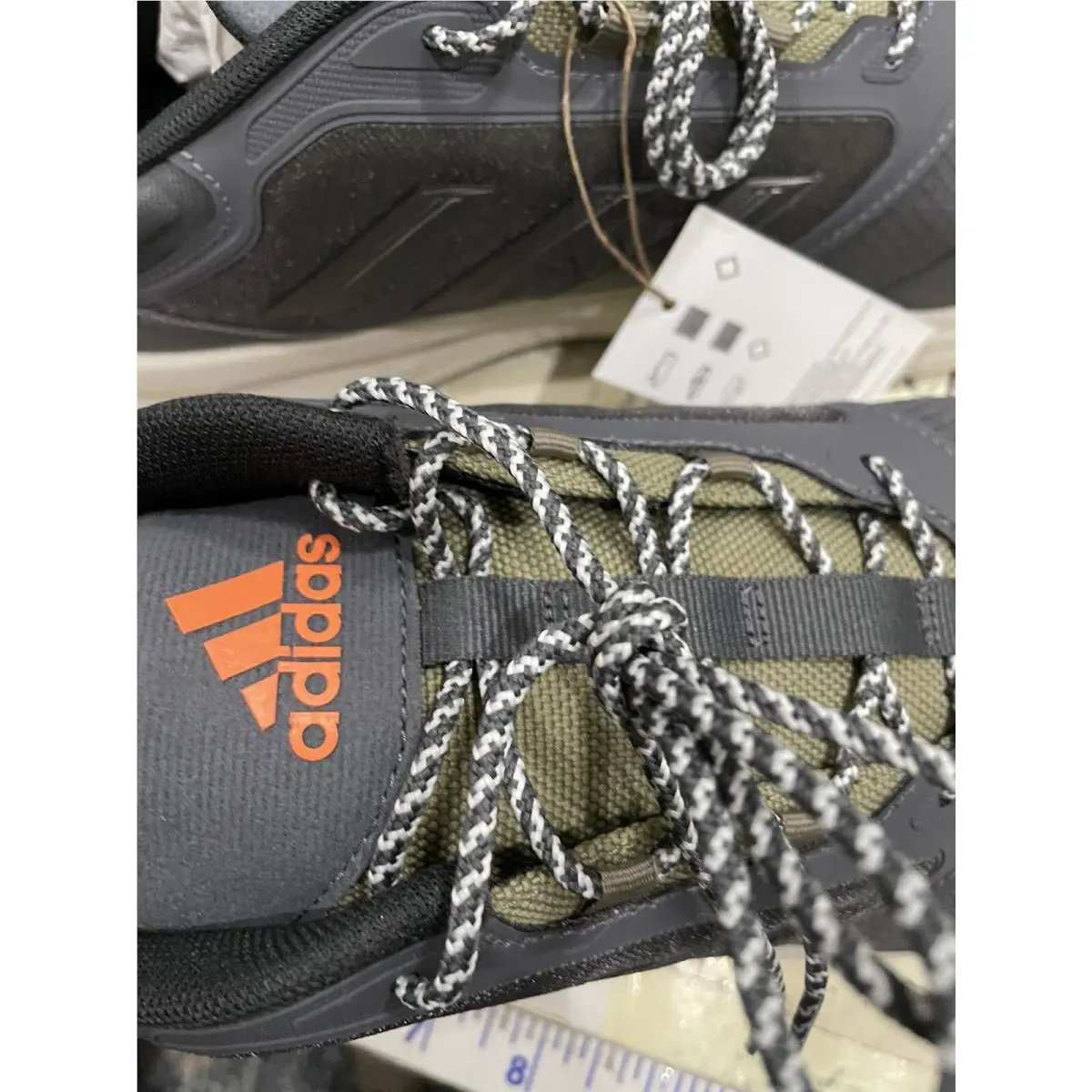 Adidas shoes - adidas Duramo Protect - Duramo Protect - GW4155 - Grey/Iron Metallic/Beam Orange (UPC: 195739803982) 4