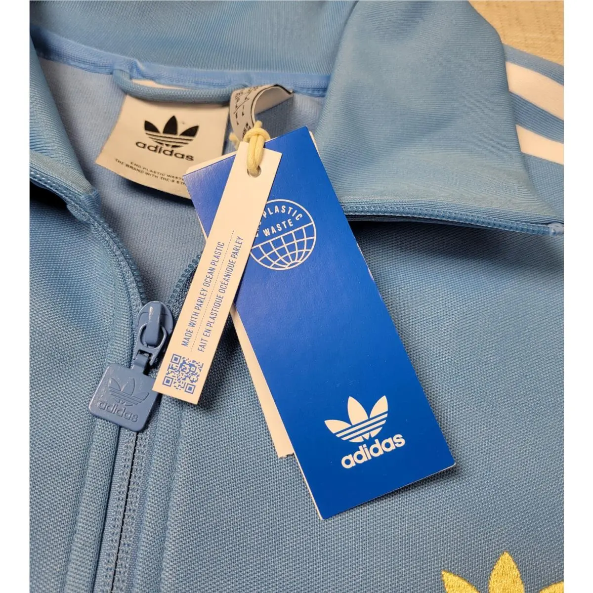 Adidas clothing - Adidas Originals Beckenbauer FB Nations Argentina - HK7409 - Light Blue White Gold 6
