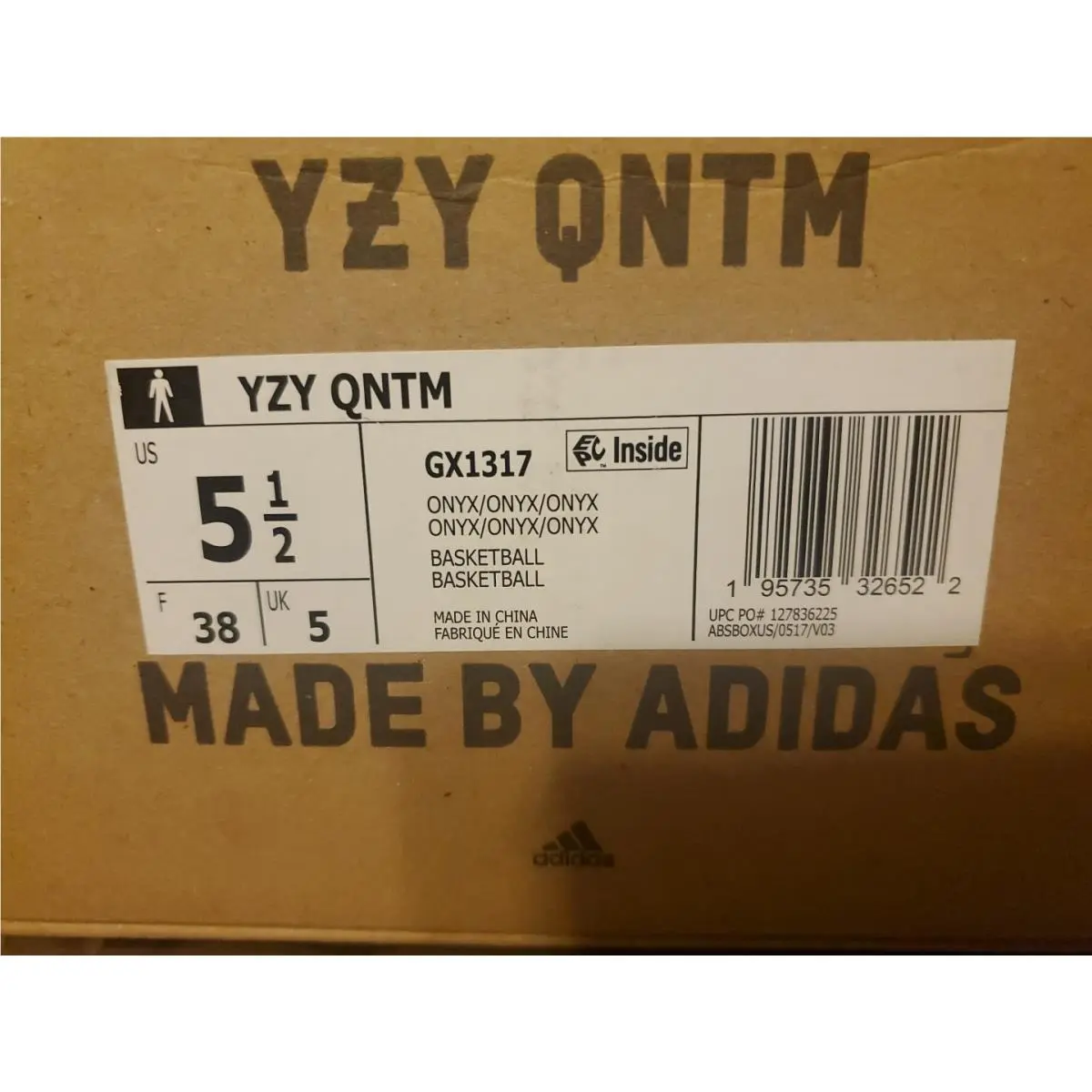 Adidas shoes - Adidas Yeezy Quantum - Yeezy Quantum - GX1317 - Black (UPC: 195735326522) 5