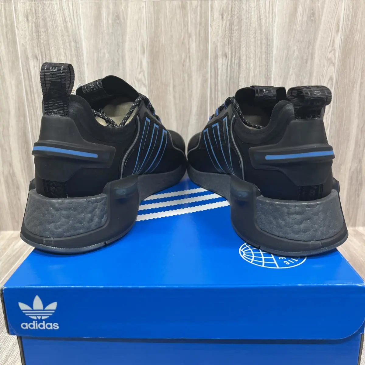 Adidas shoes - adidas NMD V3 - NMD - HQ6637 - Black 4