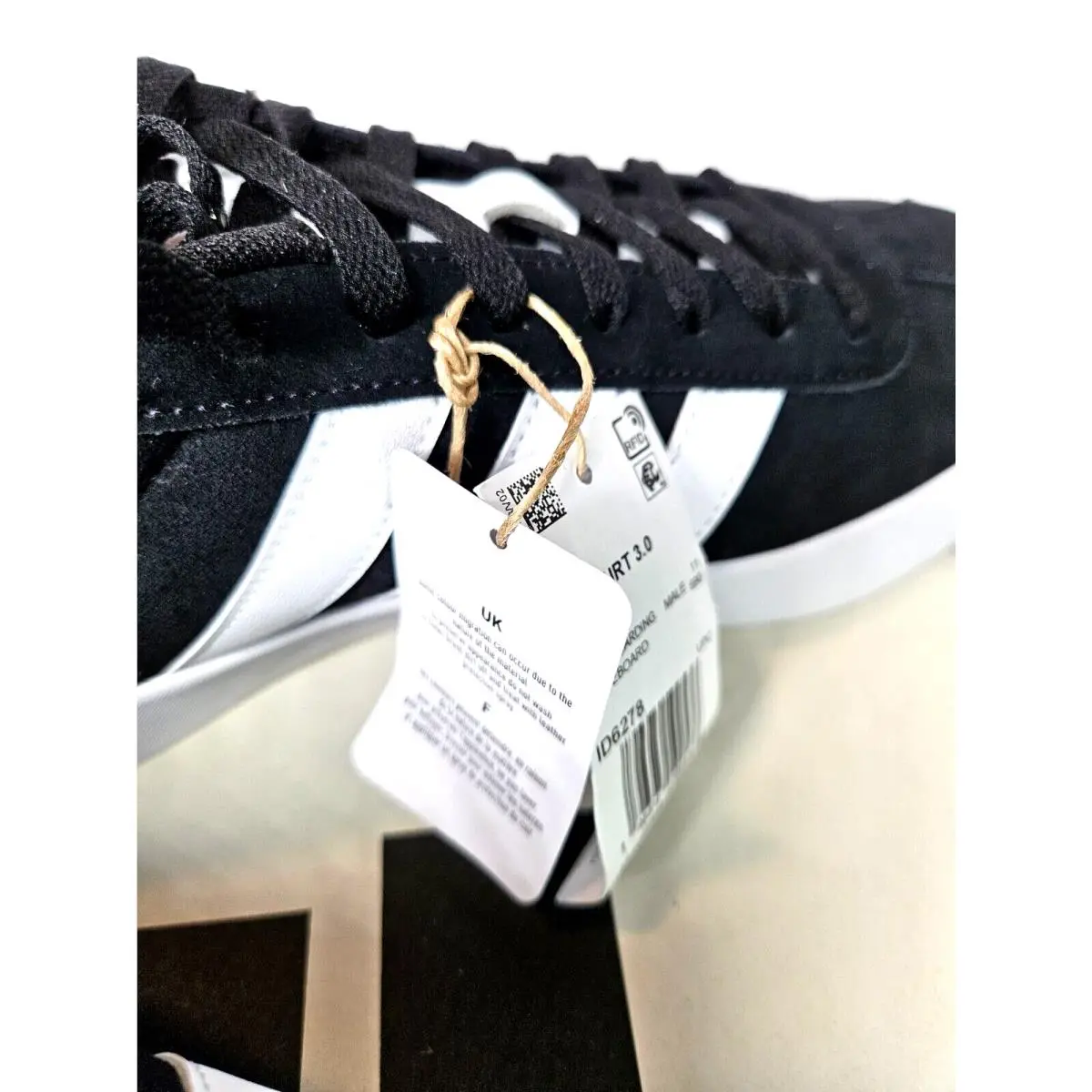 Adidas shoes - adidas Vl Court - Court - ID6278 - Black (UPC: 196474599536) 7