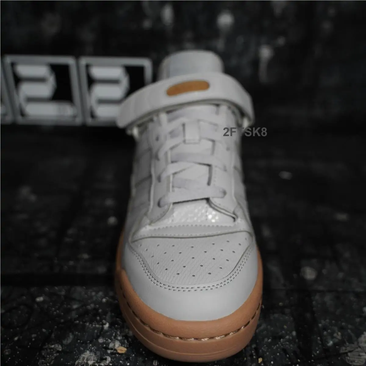 Adidas shoes - adidas Forum Low - Forum Low - IE4788 - Gray (UPC: 196464673284) 5