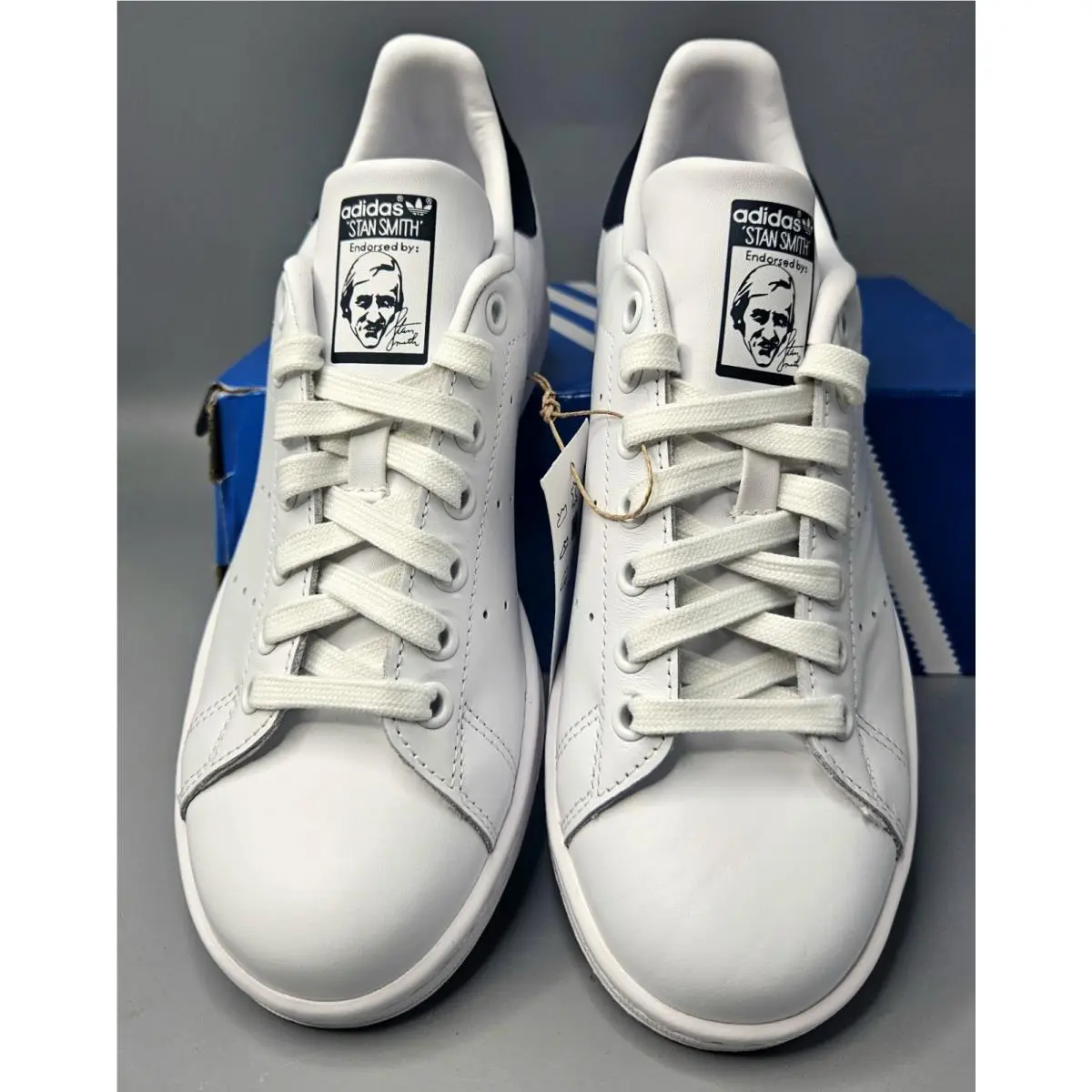Adidas shoes - M20325 - M20325 - Footwear White/Footwear White/Navy 4