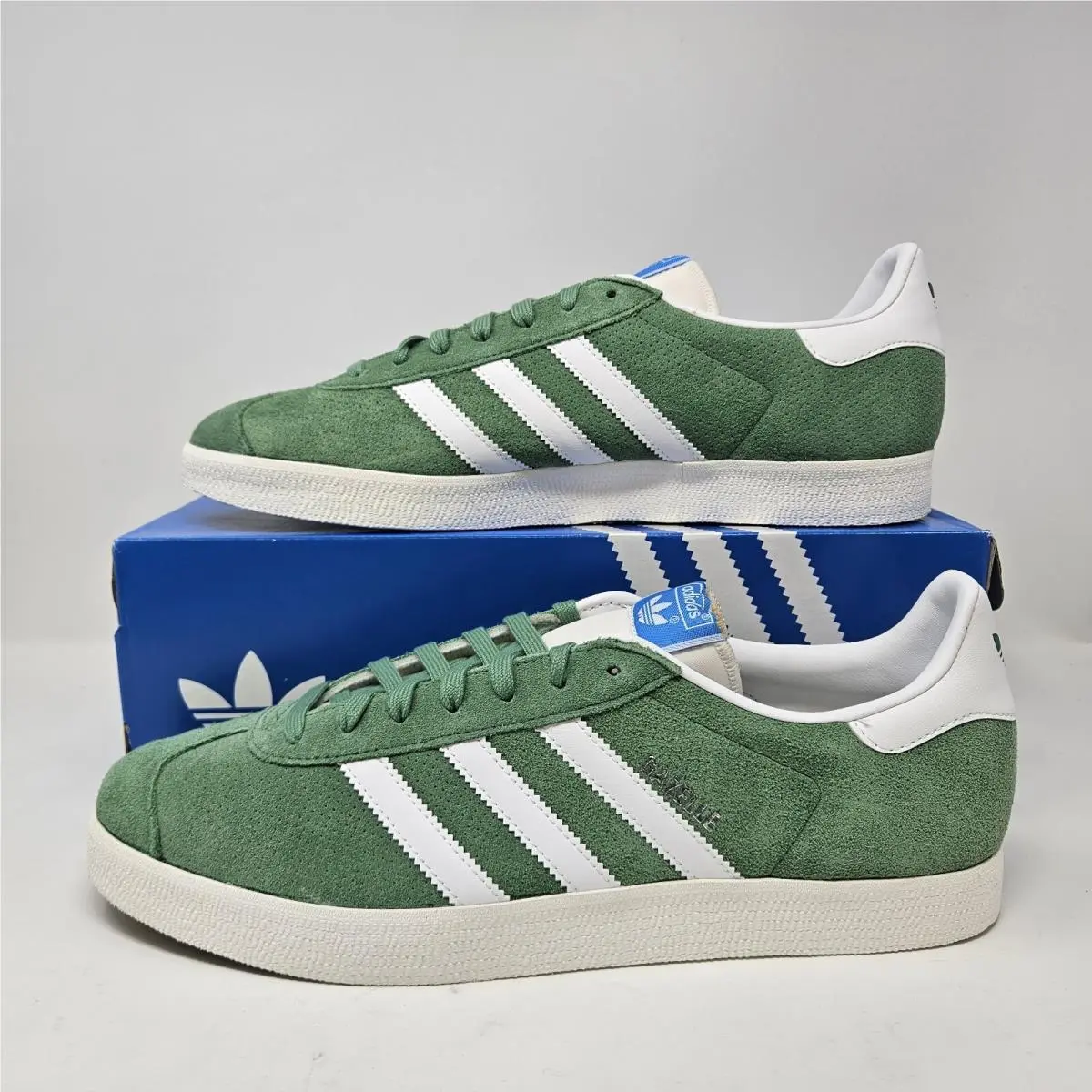 Men’s Adidas Gazelle `preloved Green` Classic Sneaker / IG1634 / Size 13