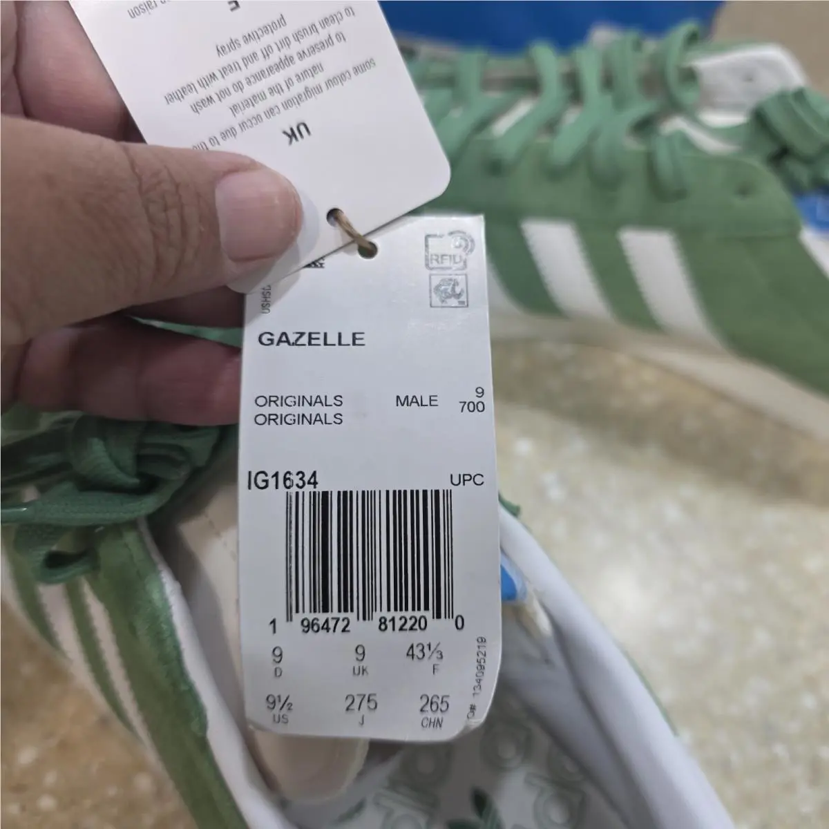 Adidas shoes - adidas Gazelle - Gazelle - IG1634 - Green 7