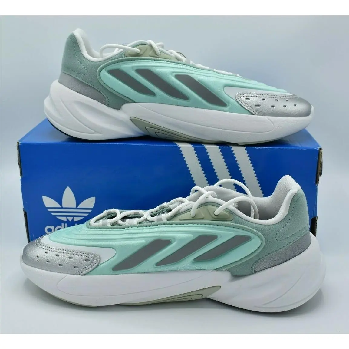 Adidas shoes - Ozelia - Ozelia - GX3669 - Green Silver (UPC: 195733957728) 2