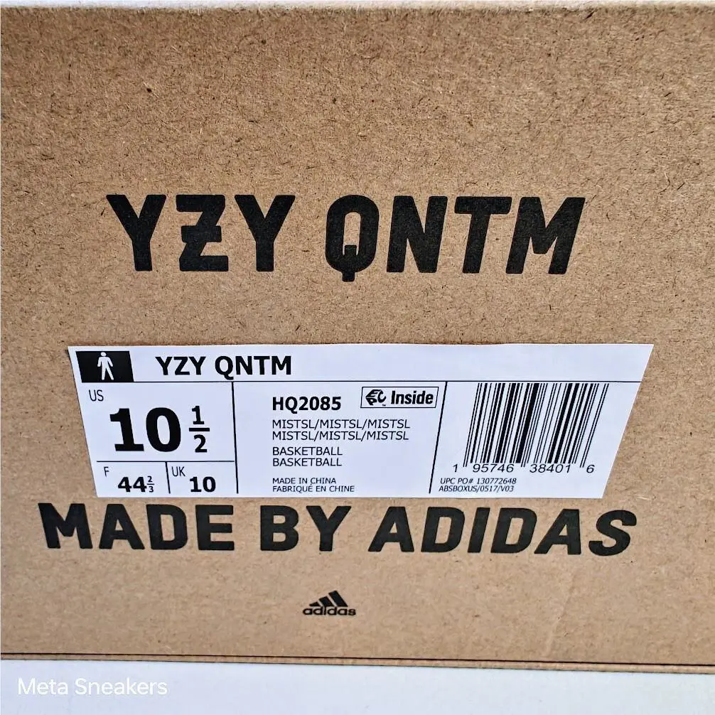 Adidas shoes - adidas Yeezy Quantum - Yeezy Quantum - HQ2085 - Ivory, Manufacturer: Mist Slate/Mist Slate/Mist Slate 0