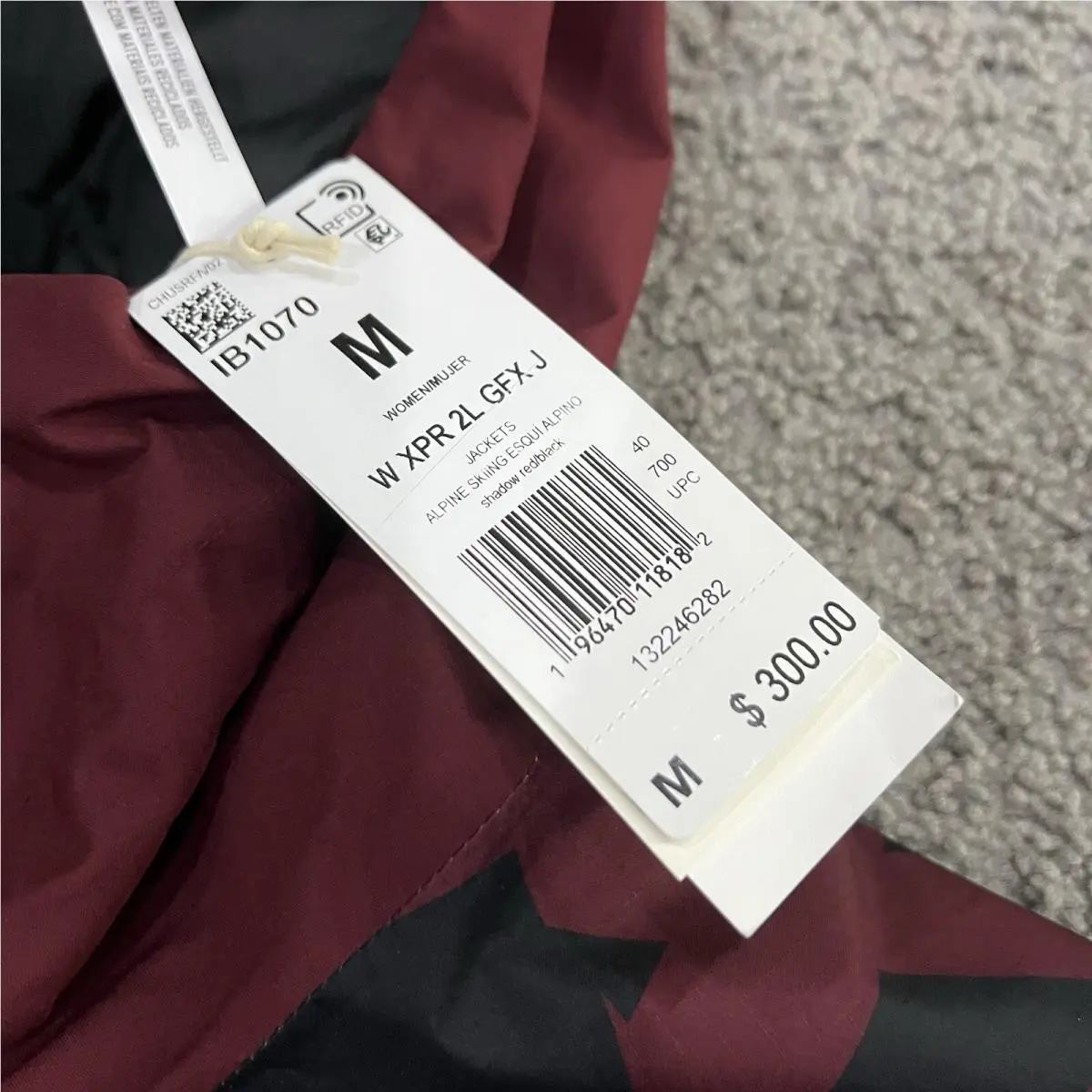 Adidas clothing - Terrex - Terrex - IB1070 - Red (UPC: 0196470118199) 3