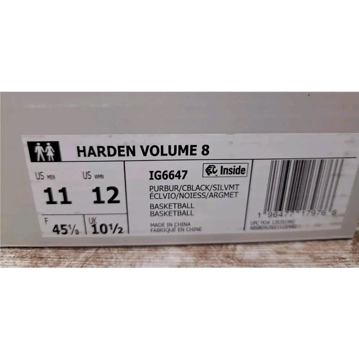 Adidas shoes - adidas Harden Vol. 8 - Harden - IG6647 - Purple 7