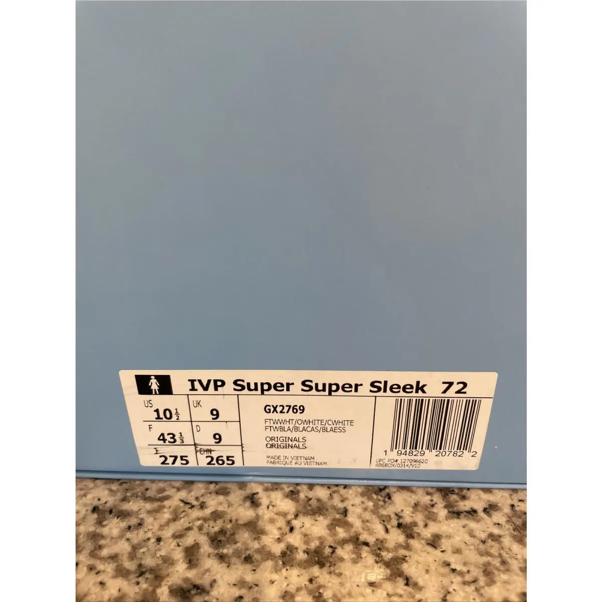 Adidas shoes - Adidas Supersleek 72 - Supersleek - GX2769 - White 1