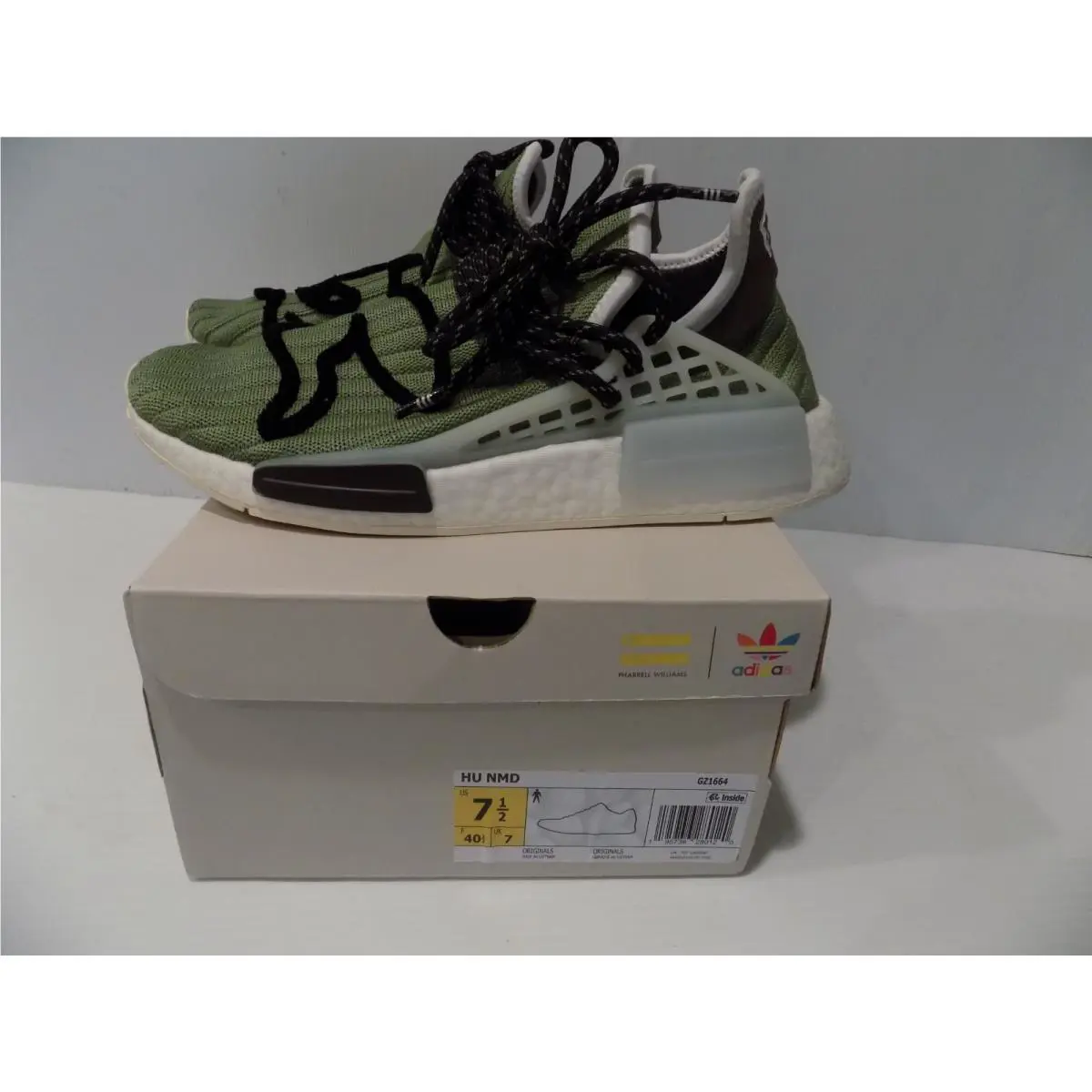 Adidas shoes - adidas NMD Human Race - NMD Human Race - GZ1664 - Green (UPC: 195736280120) 0