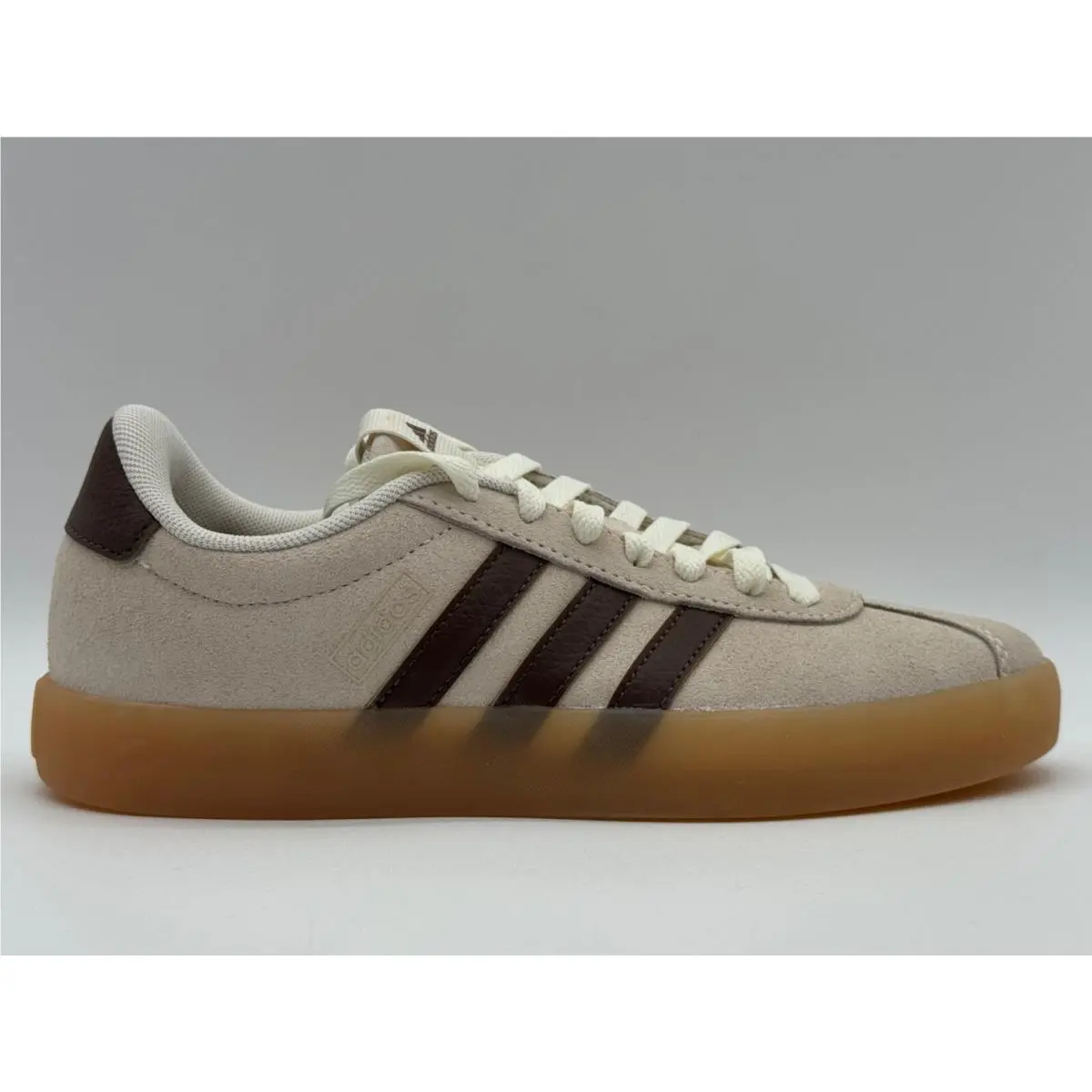Adidas VL Court 3.0 SZ 6 Womens Sneakers Skateboard in Off White ID9063
